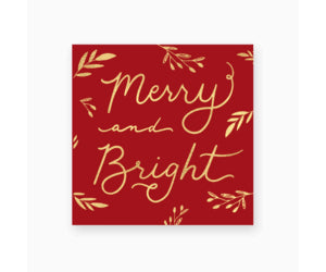 Merry and Bright Matchbook