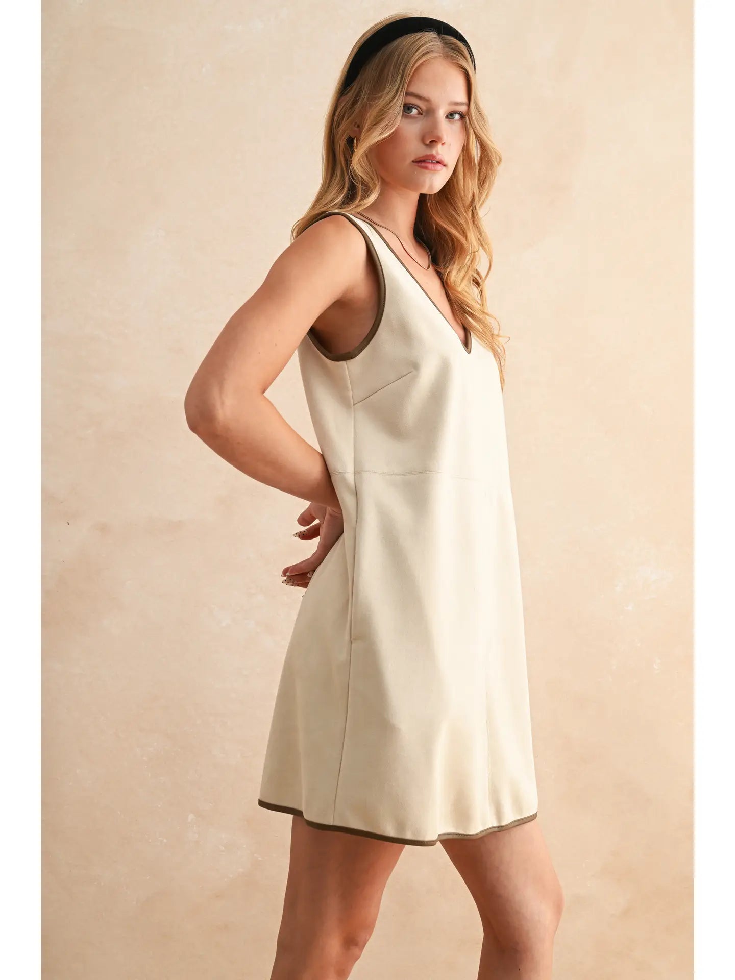 The Suede Dress