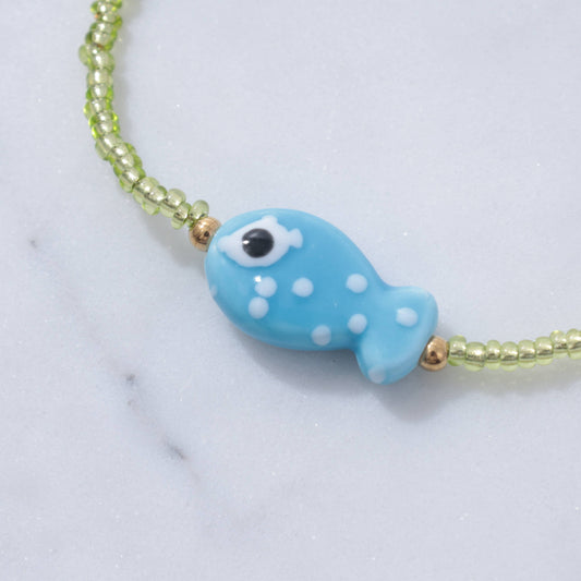Bahama Bead Good Luck Fish Bracelet