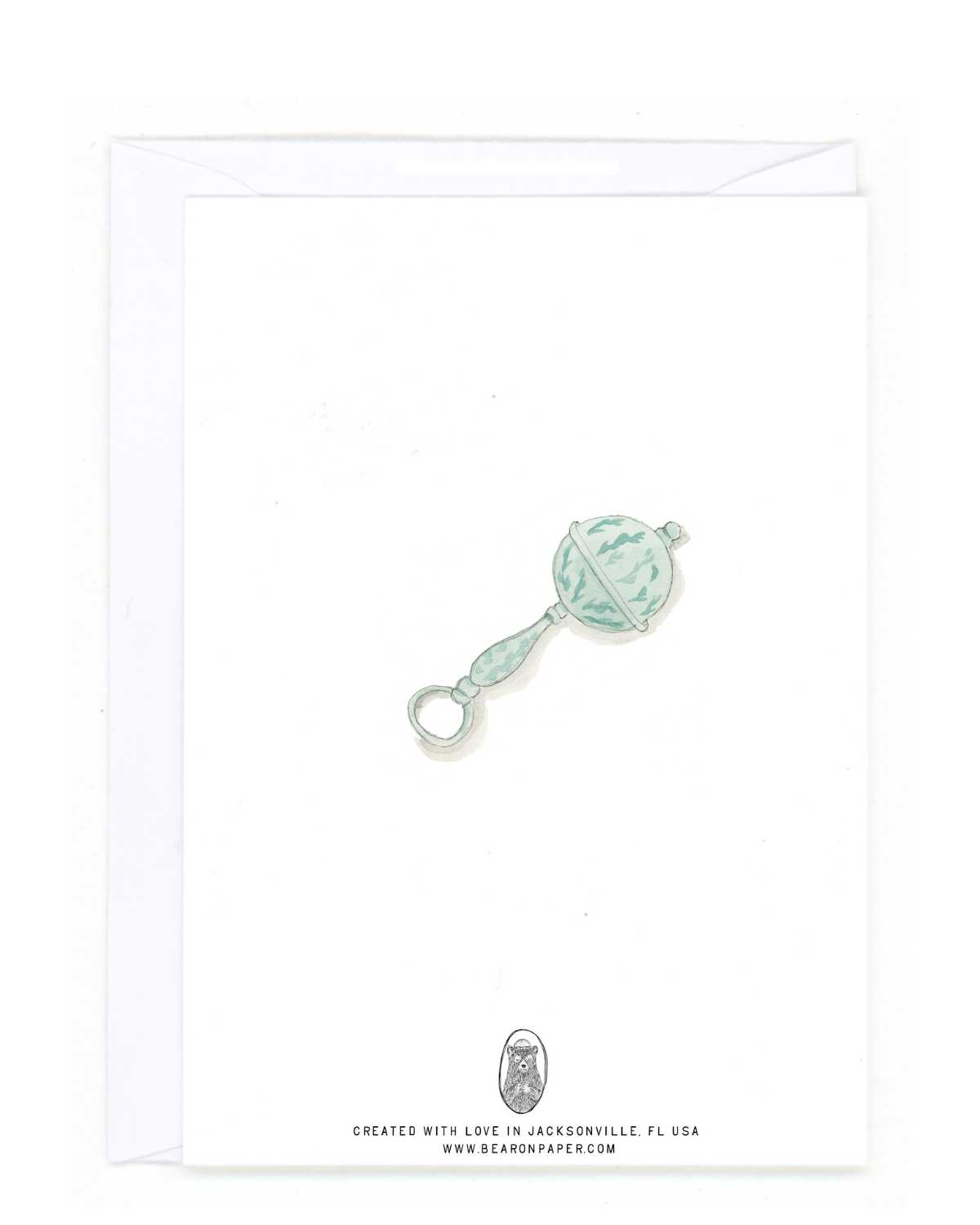 Bun in Oven Greeting Card