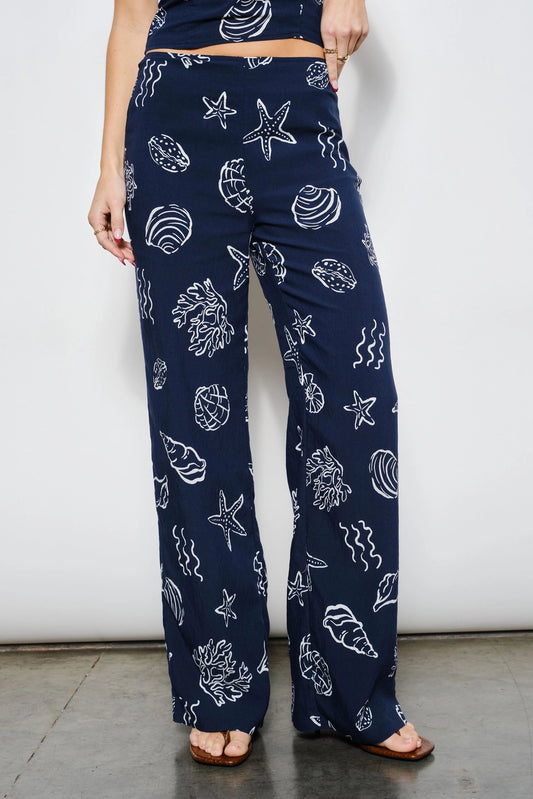 Sammy Shell Print Pants