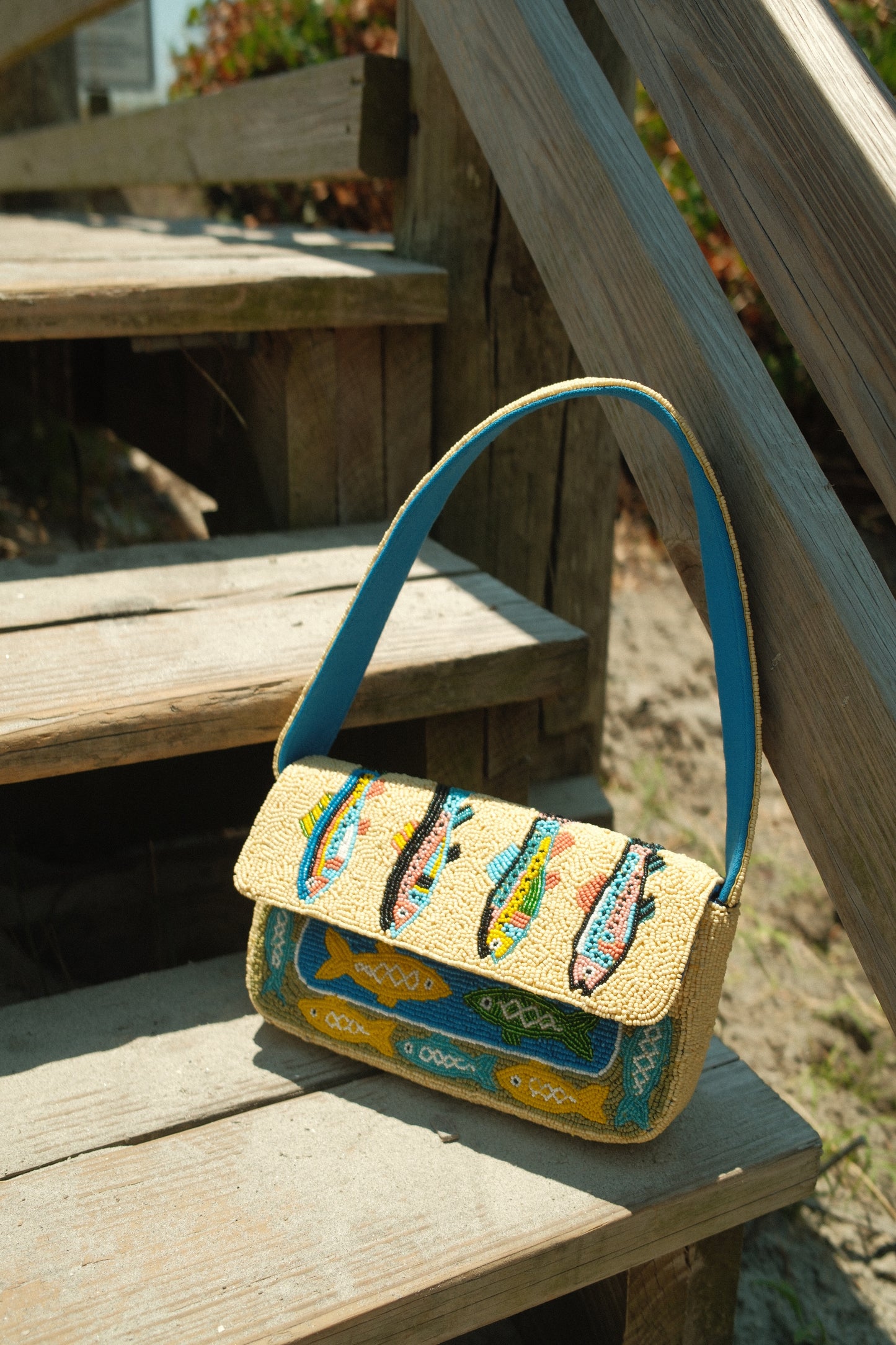 The Charlestin Beaded Shoulder Bag