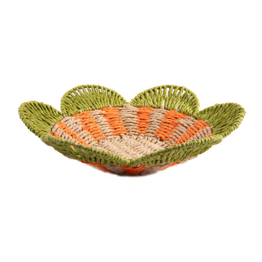 Paper Rope Scallop Edge Bowl
