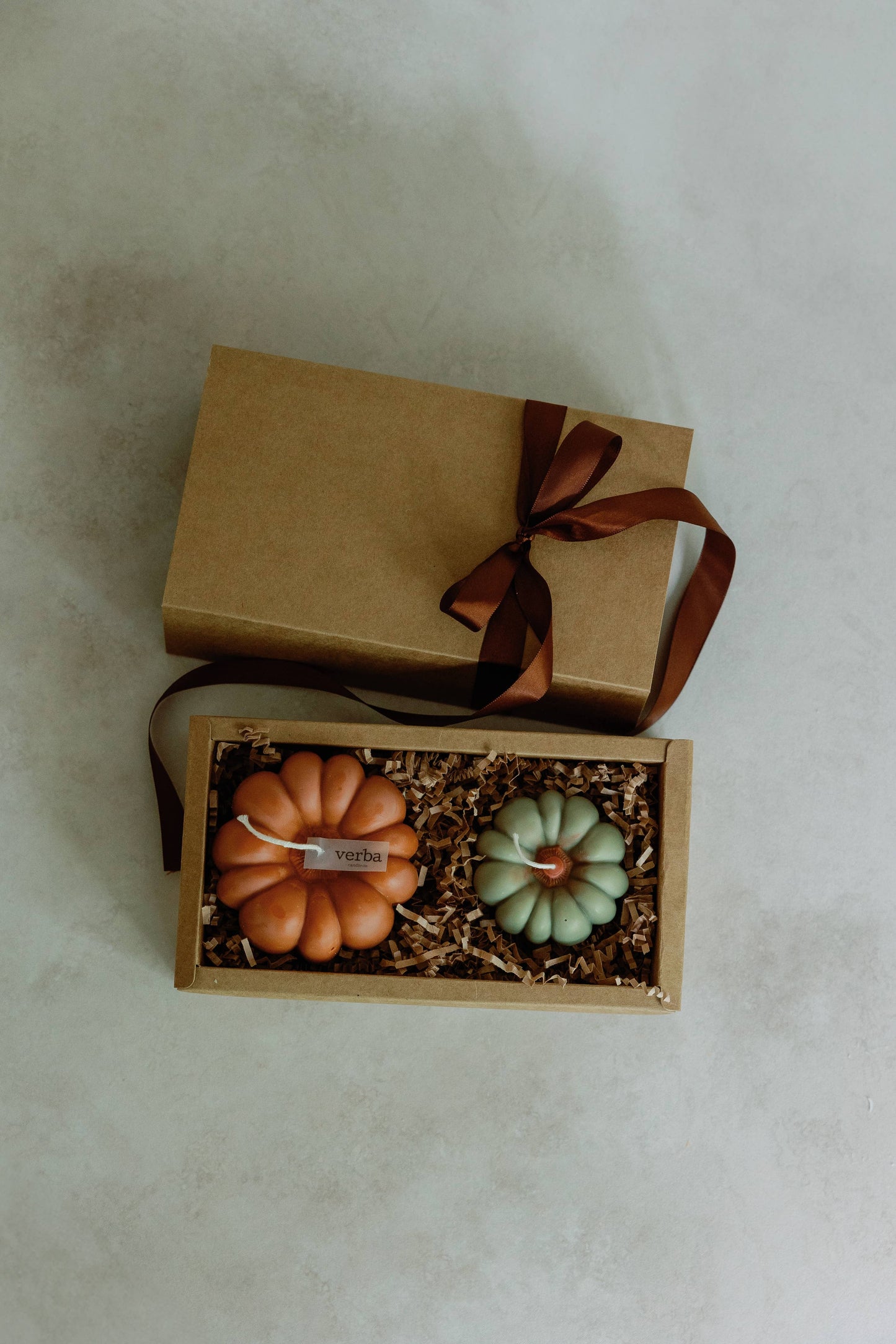 Fall Pumpkin candle, Halloween, Fall decor - small: Terracotta / Pumpkin Chai