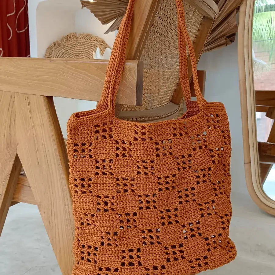 Zora Crochet Tote Bag