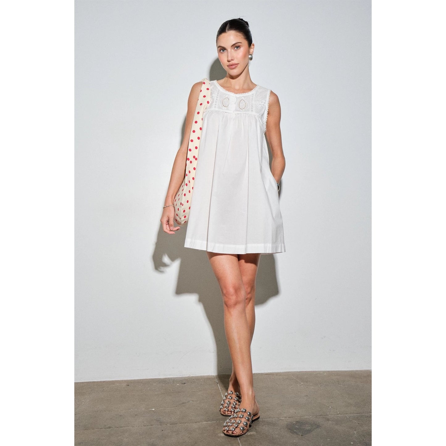 Darcy Cotton Poplin Eyelet