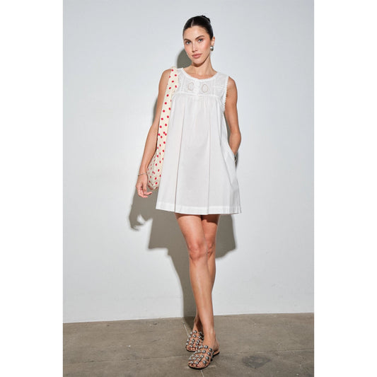 Darcy Cotton Poplin Eyelet