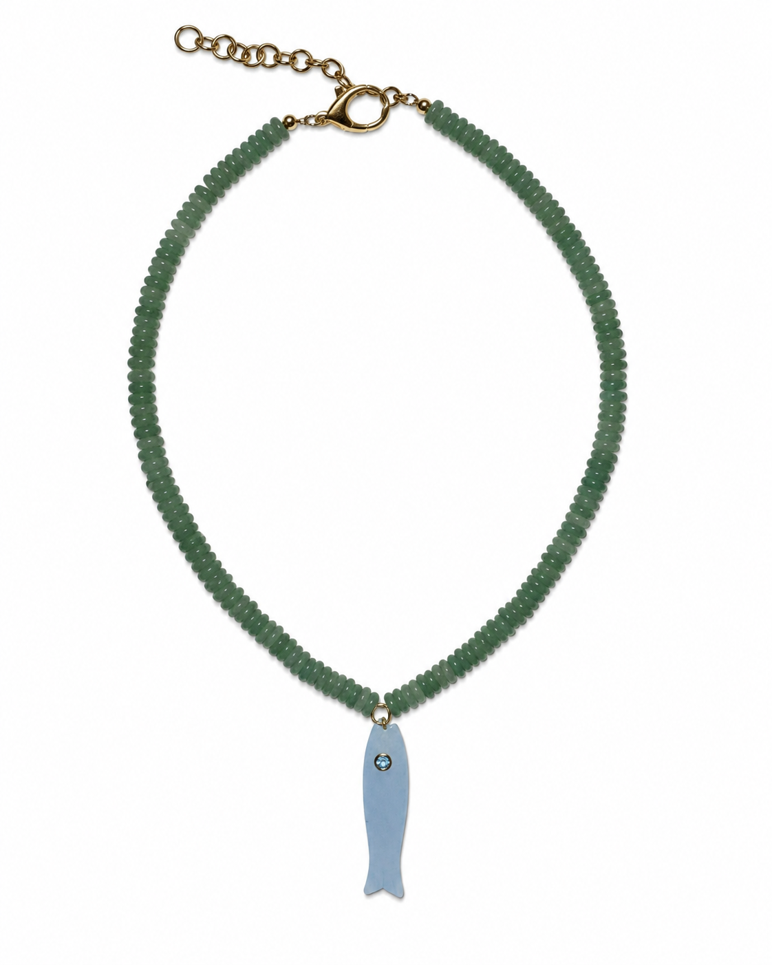 LEWIS FISH BEADED NECKLACE