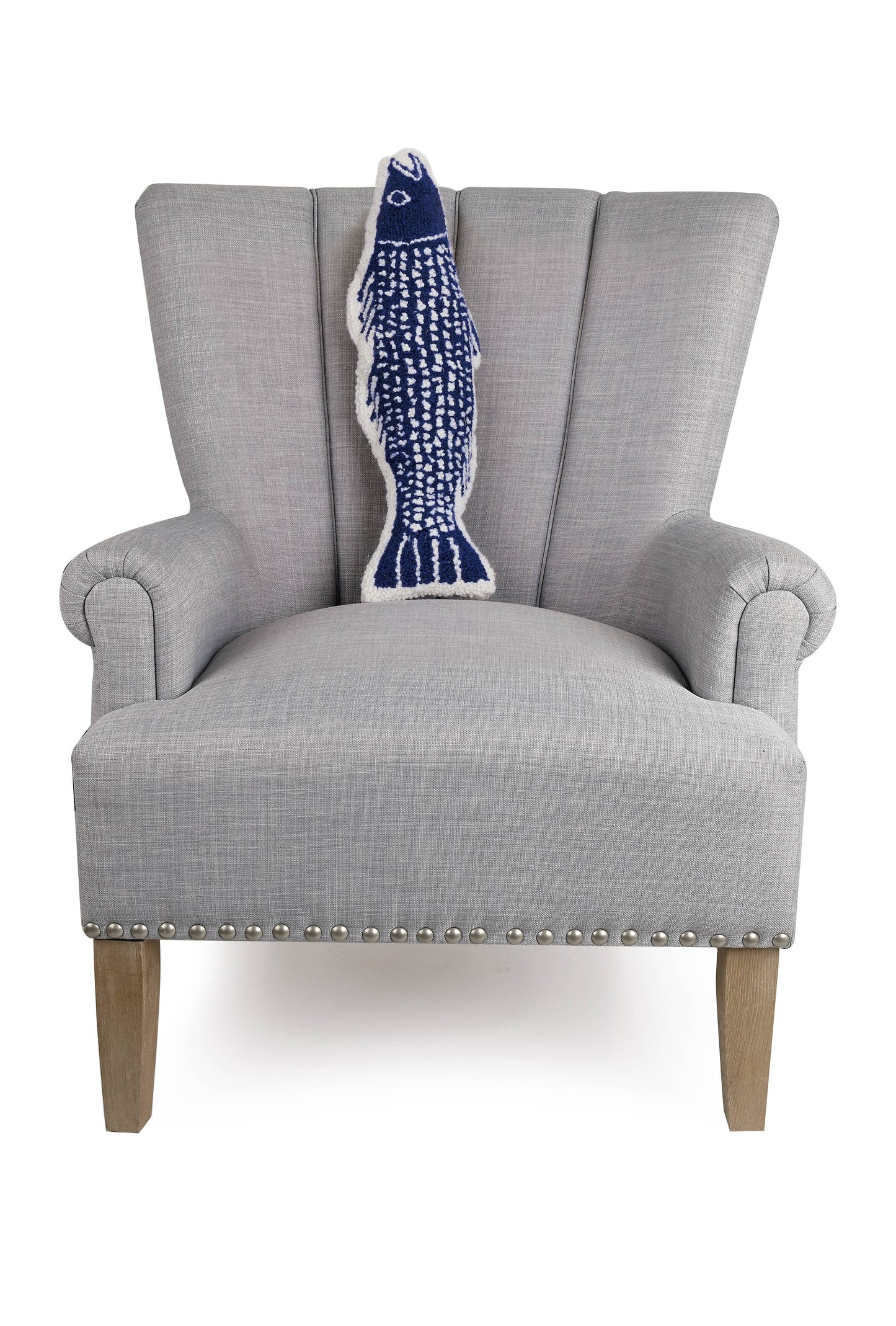 Striper Shaped Hook Pillow
