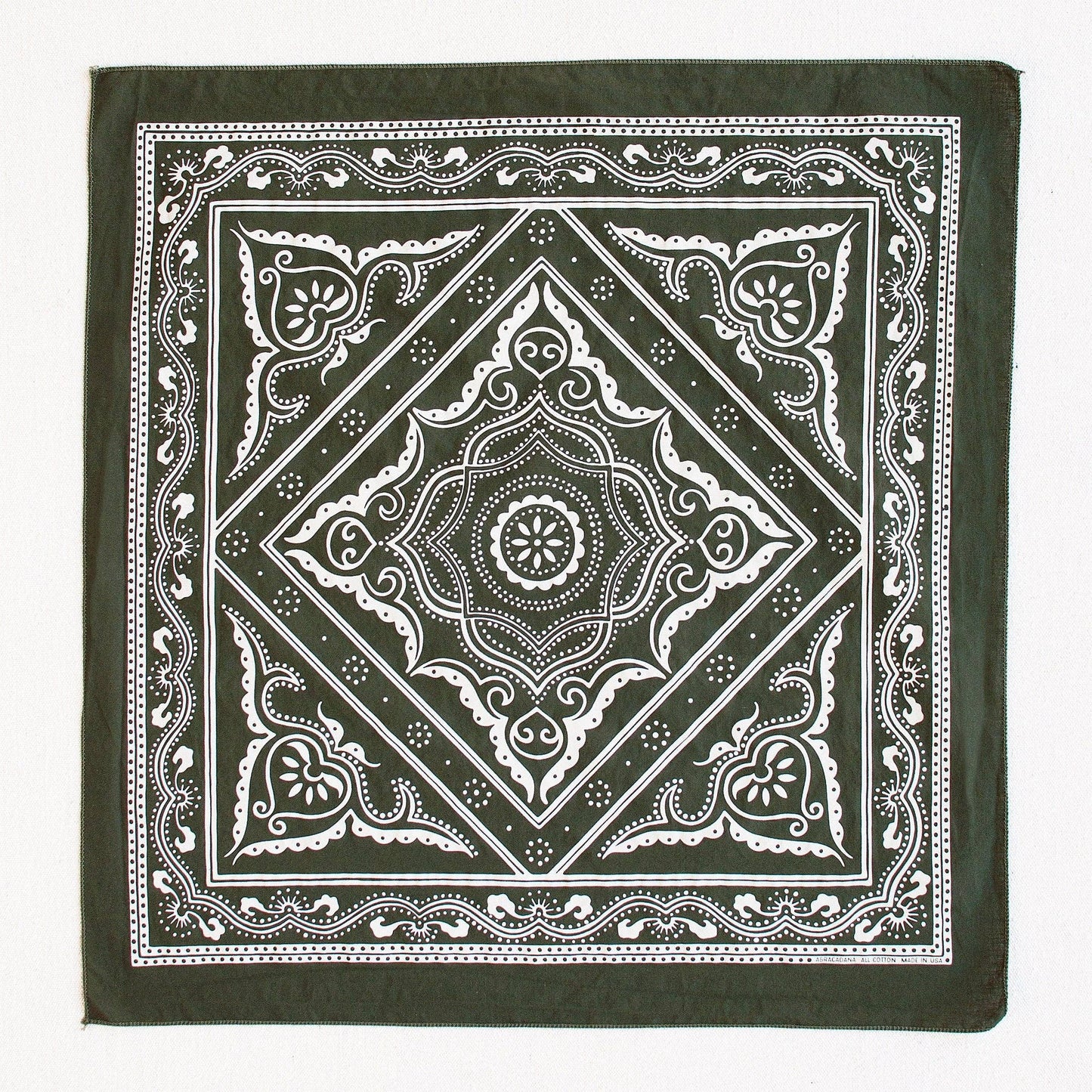 Western Bandana- Olive’