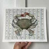 no. 22 Blue Crab Print