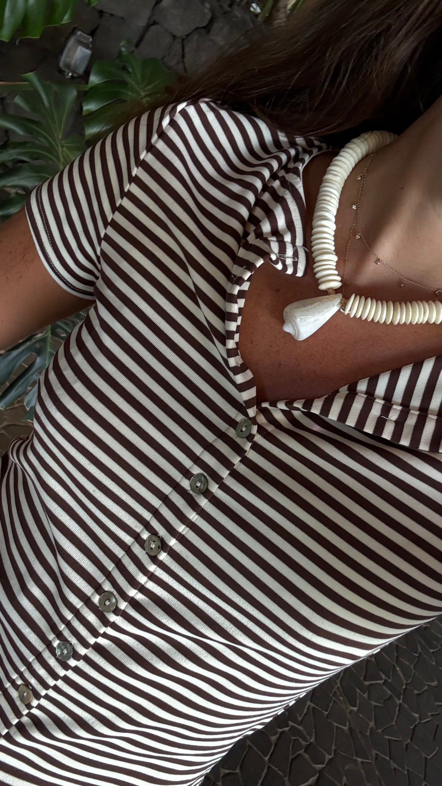 the puka shell necklace