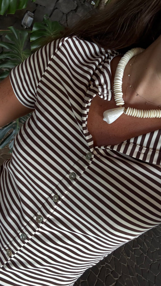 the puka shell necklace