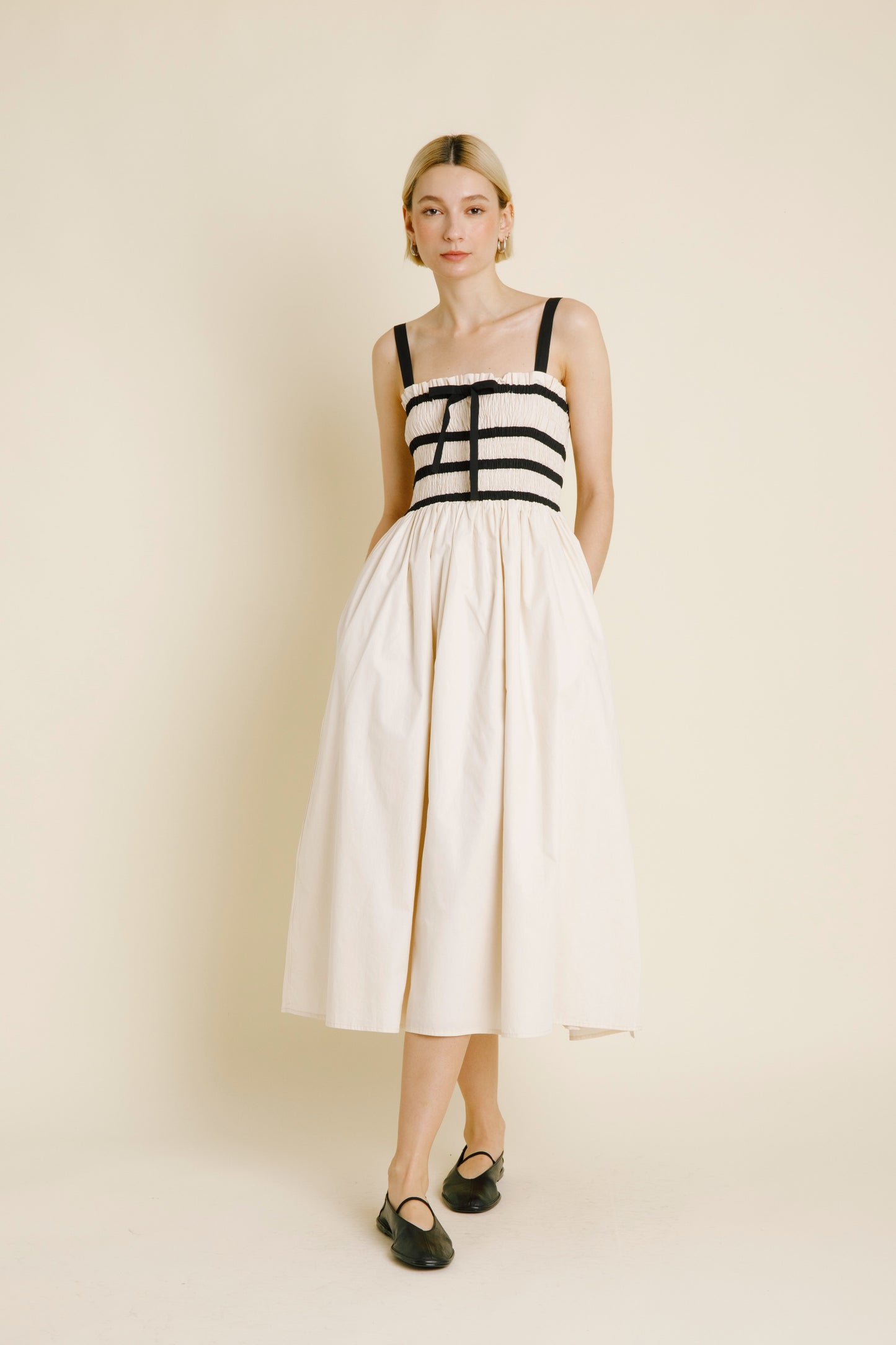 The Contrast Maxi Dress