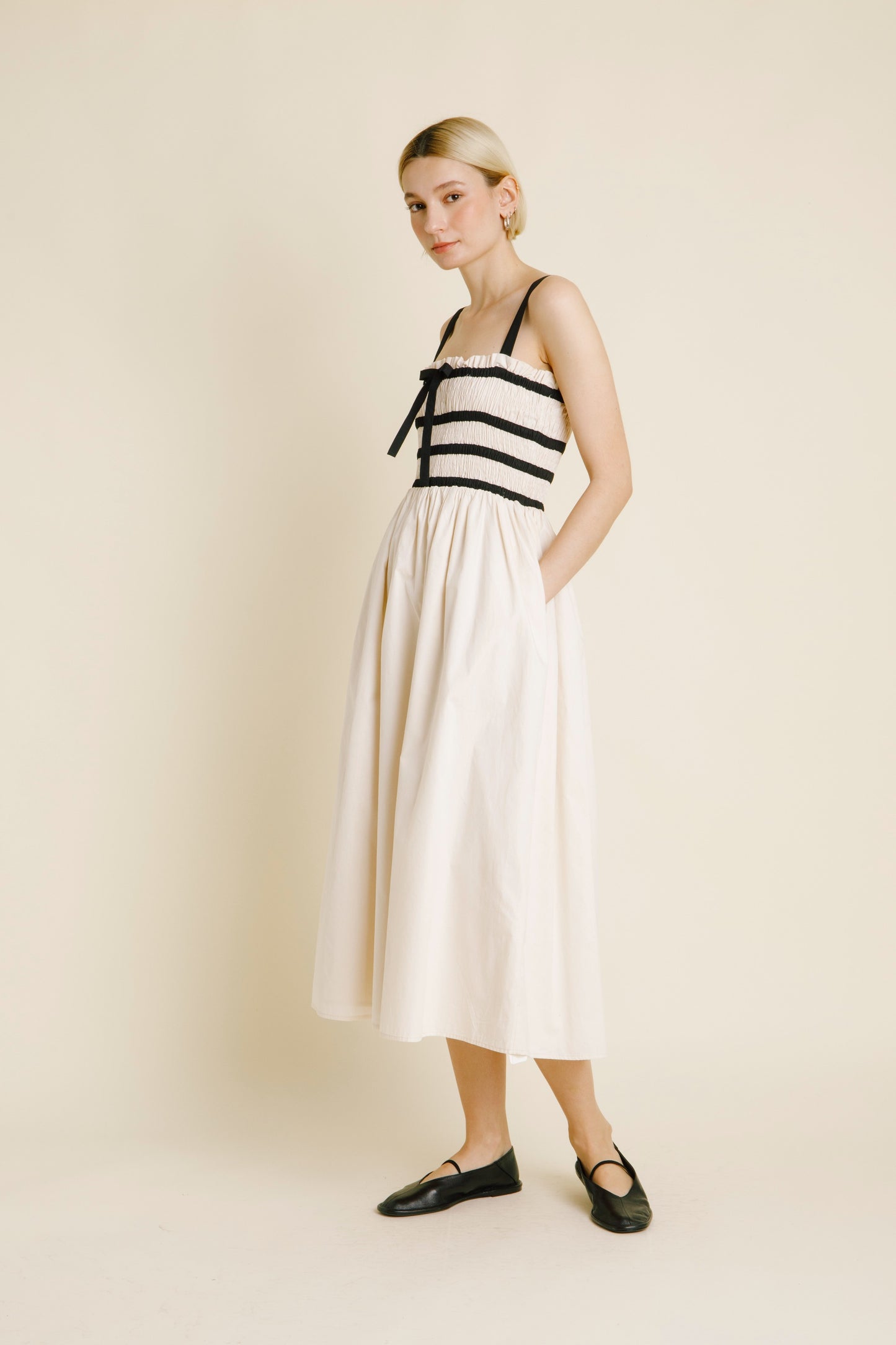 The Contrast Maxi Dress