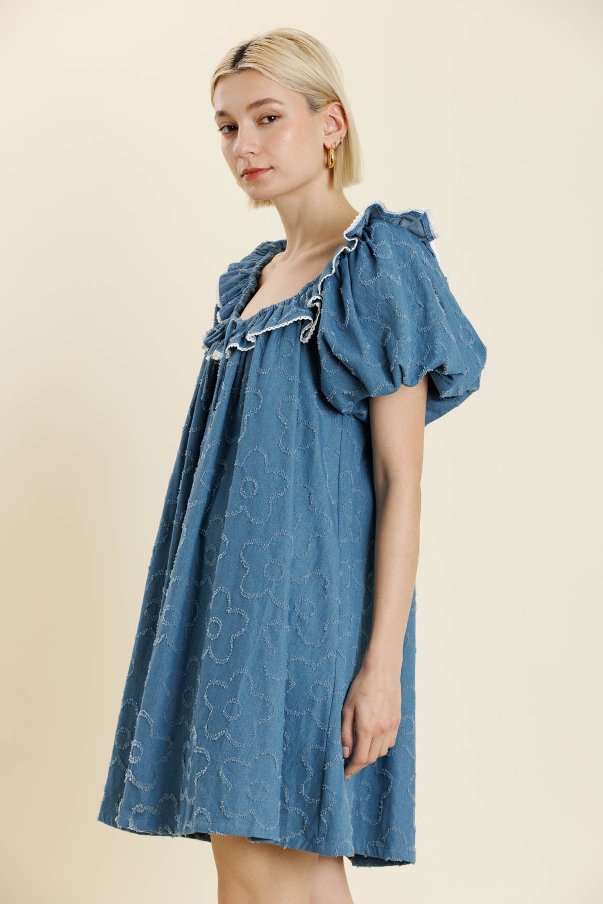 The Daisies and Denim Dress