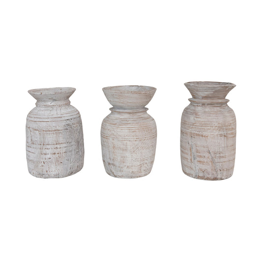 Reclaimed Wood Vase