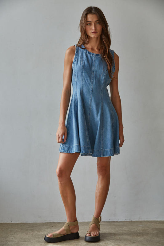 Twiggy Denim Mini