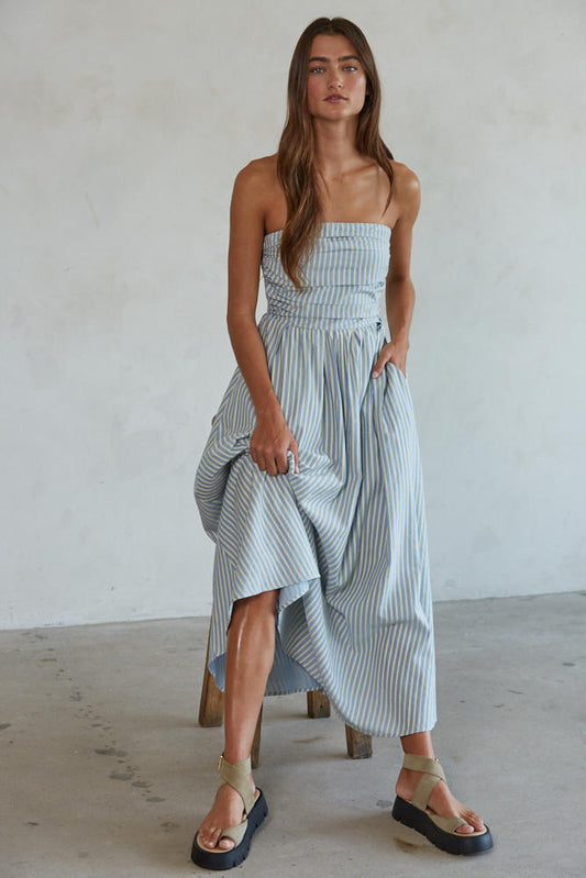 Promenade Stripe Dress