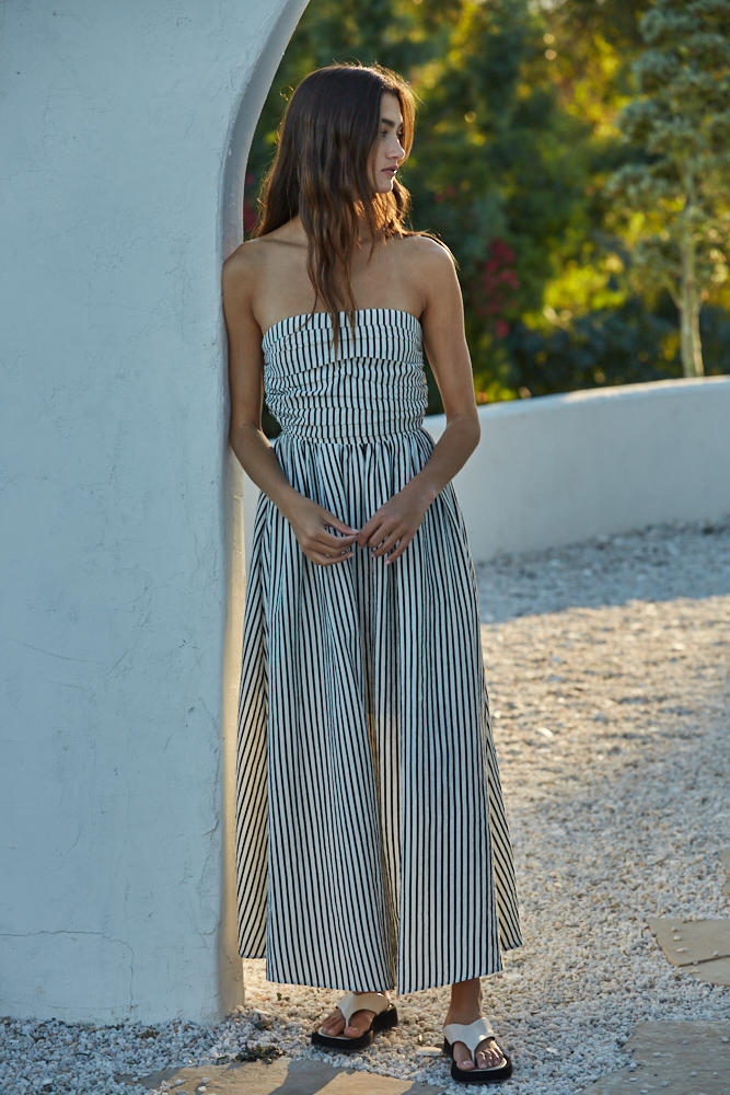 Promenade Stripe Dress