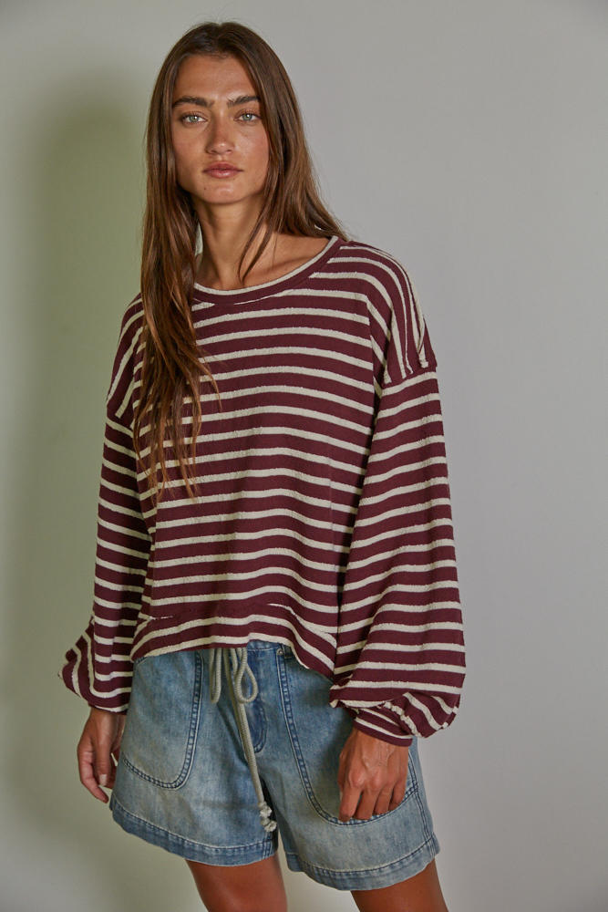 Remie Striped Pullover