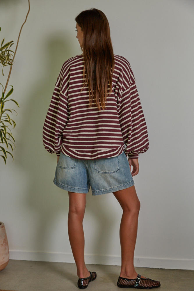 Remie Striped Pullover