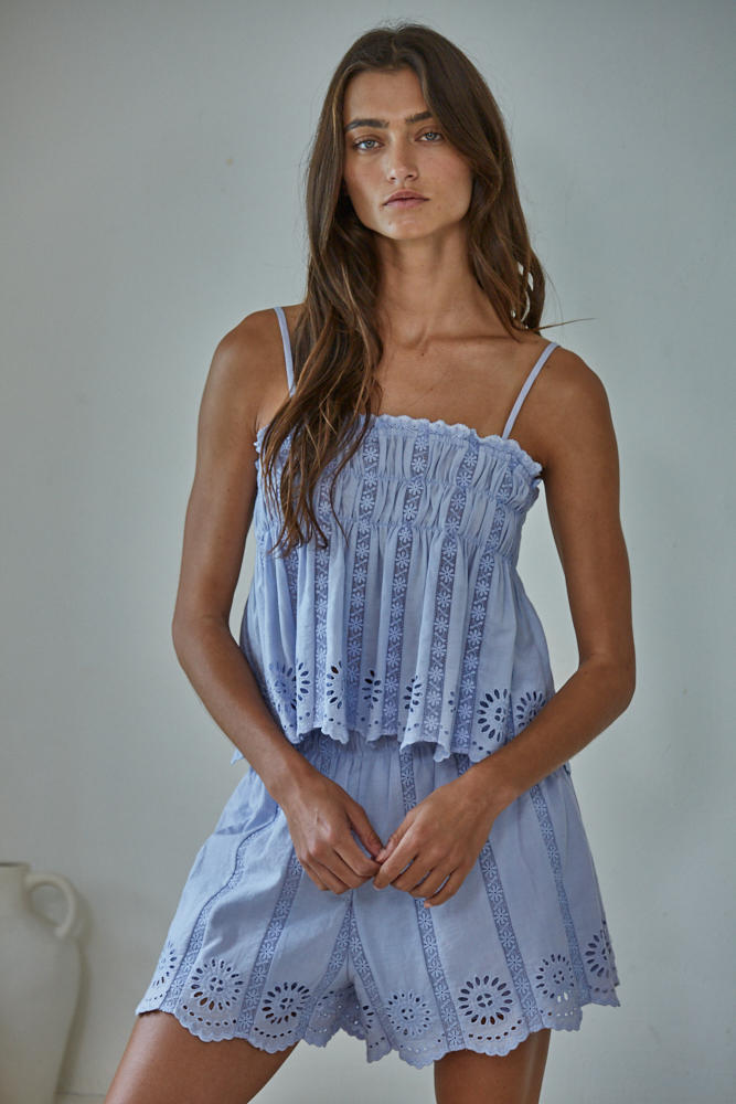 Ansley Eyelet Shorts