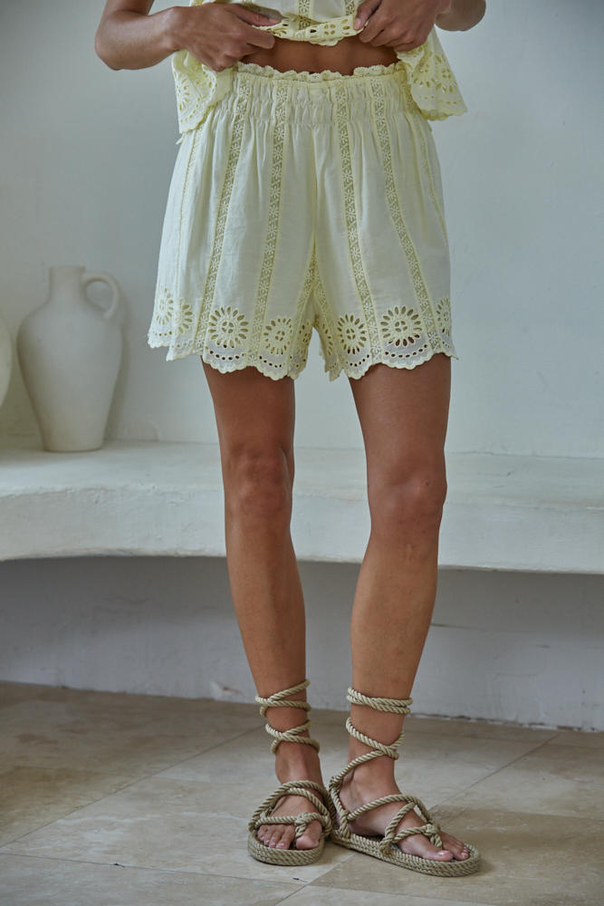 Ansley Eyelet Shorts