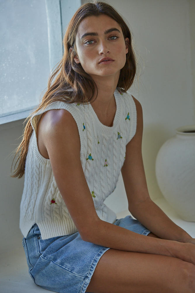 Wildflowers Sweater Top