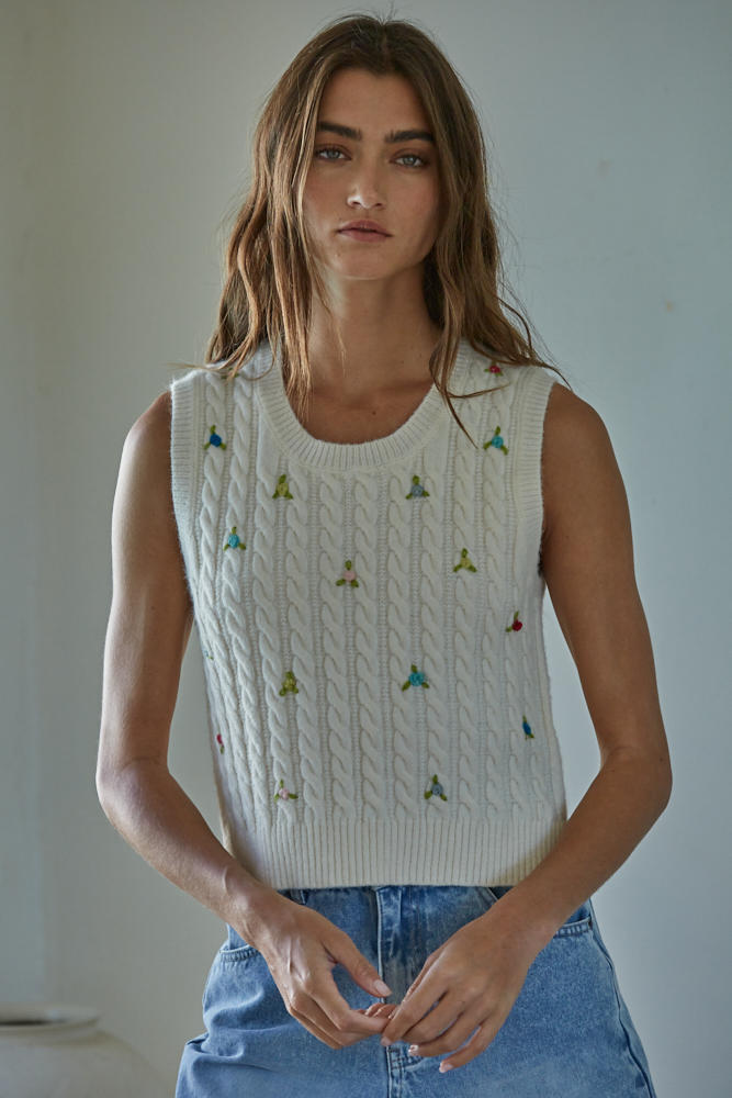 Wildflowers Sweater Top