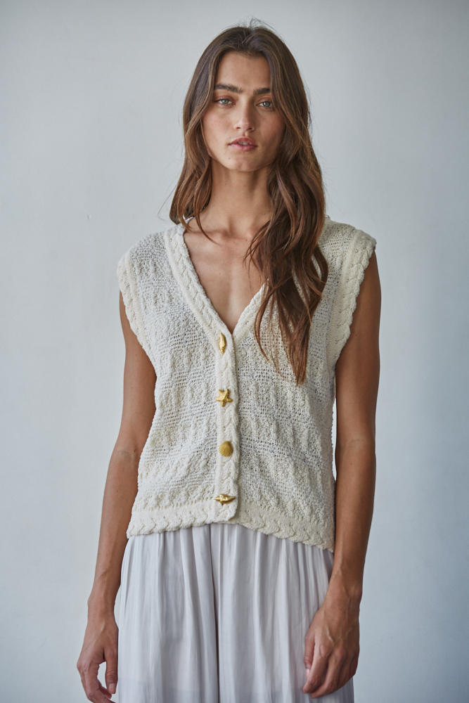 Coastal Charm Vest