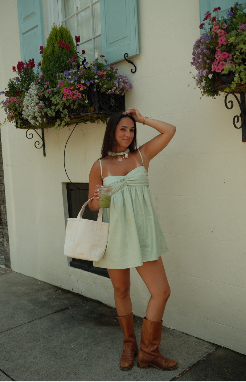 Margot Babydoll Mini Dress Set