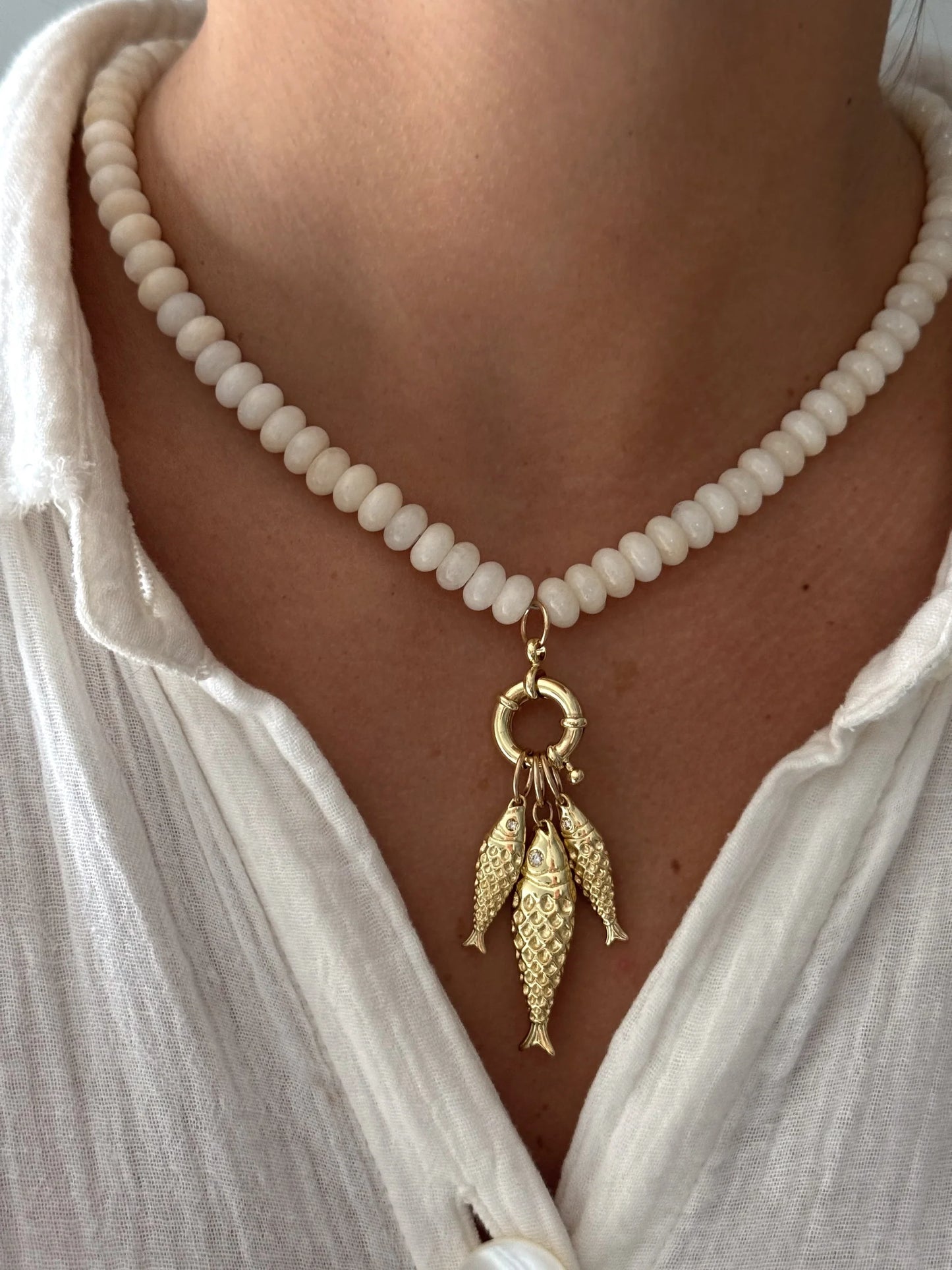 Fish On Necklace