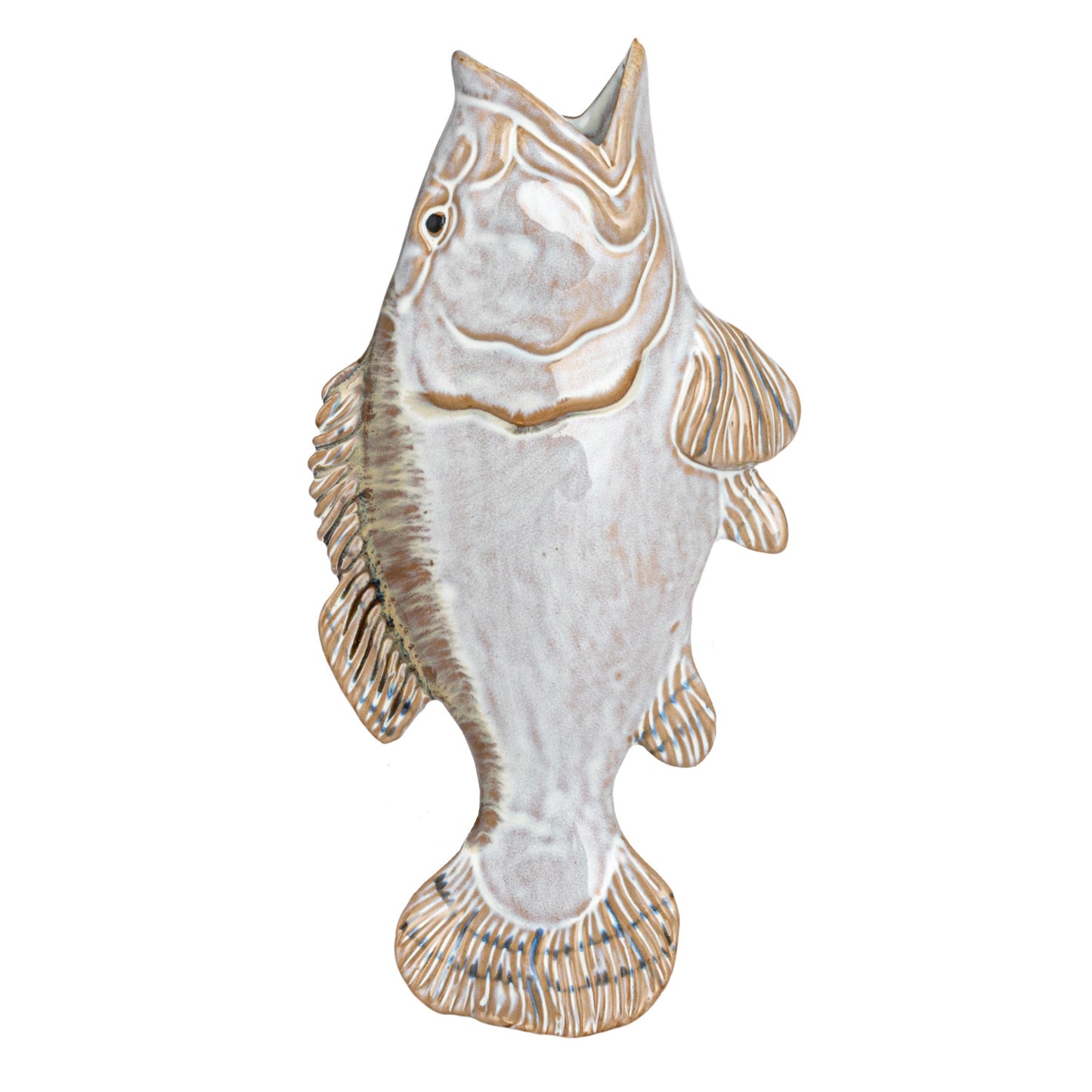 fish-shaped wall vase