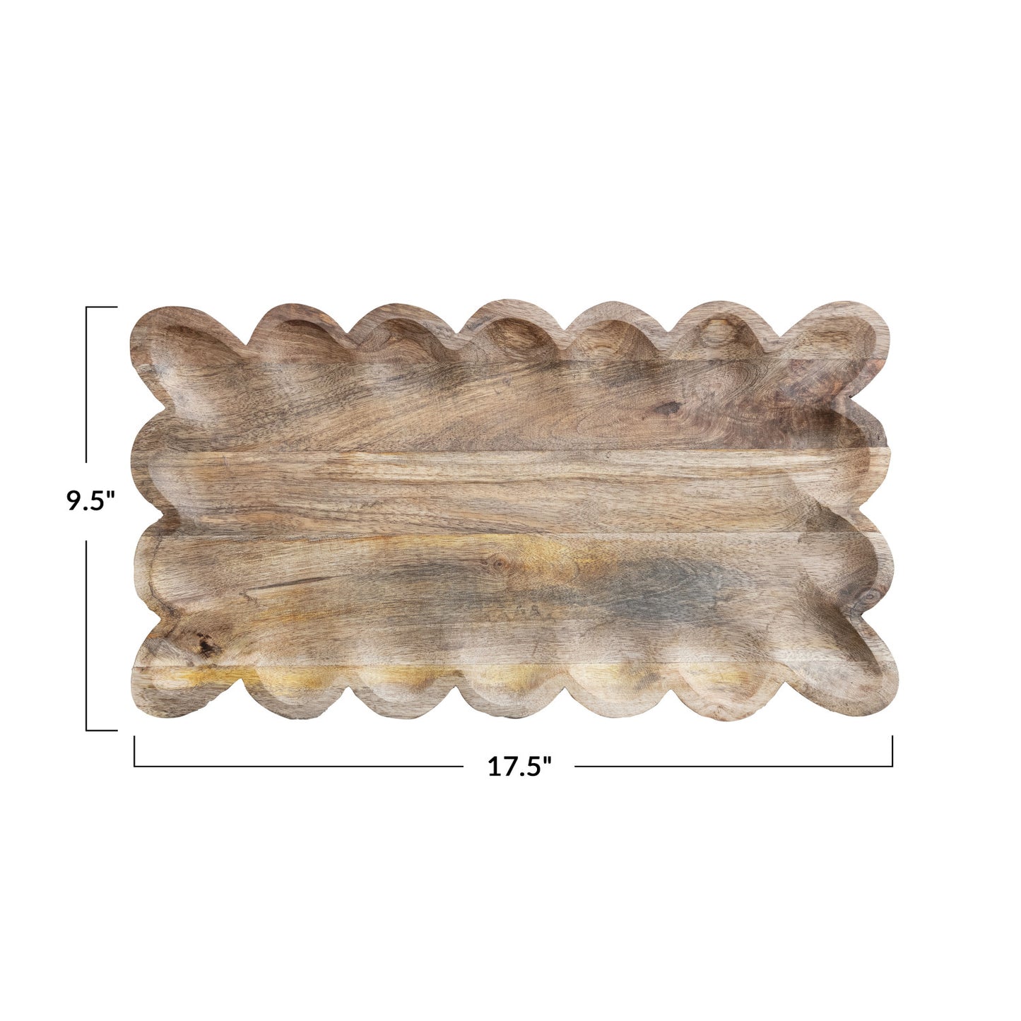Scalloped Mango Board