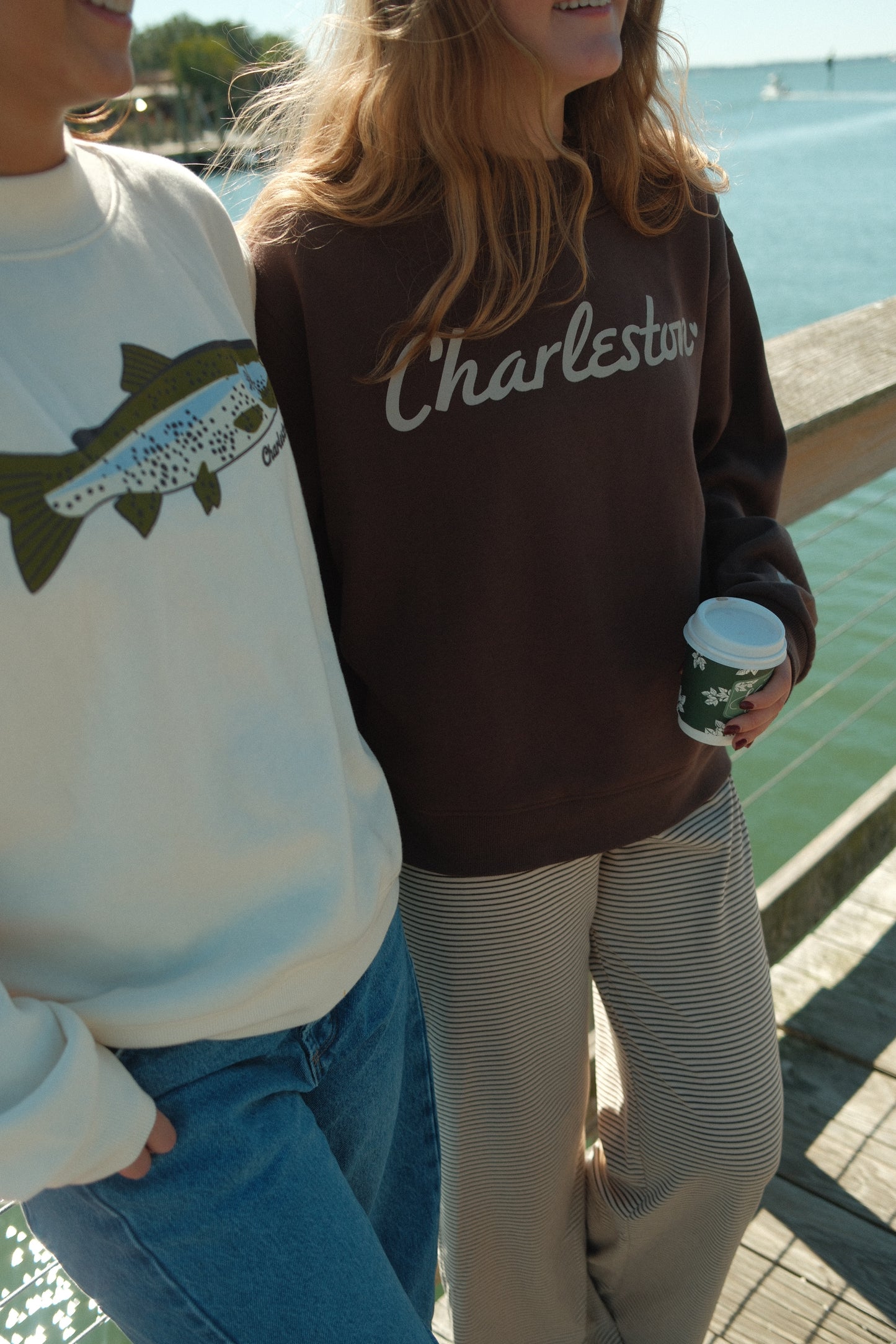 Charleston Fish Mock Neck