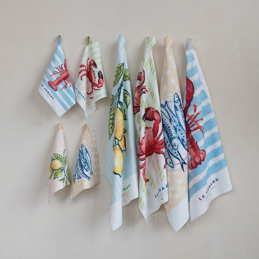 The Summer Supper Tea Towel
