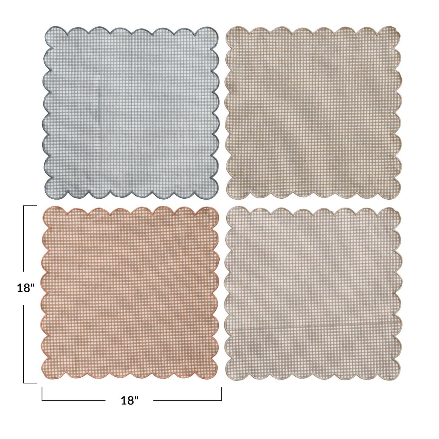 Scallop Napkins