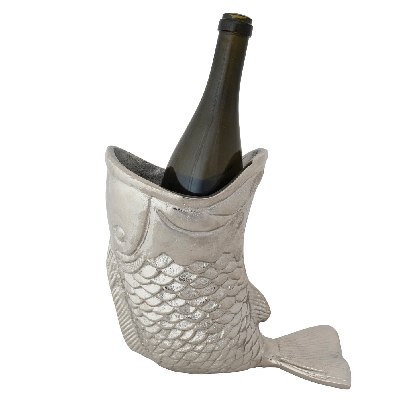 The Tin Fish Bottle Holder