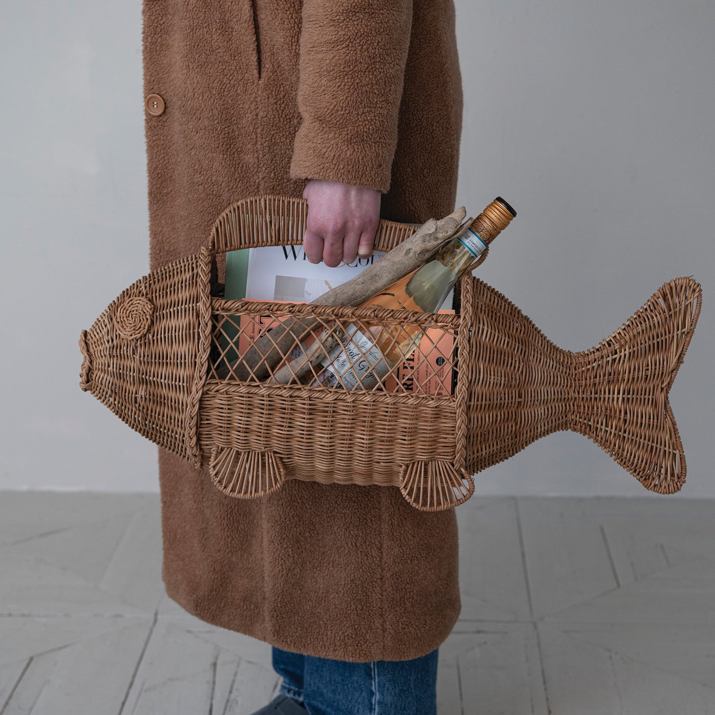Fish Shaped Container with Handle