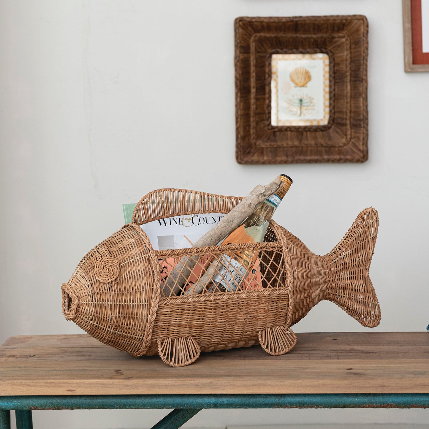 Fish Shaped Container with Handle