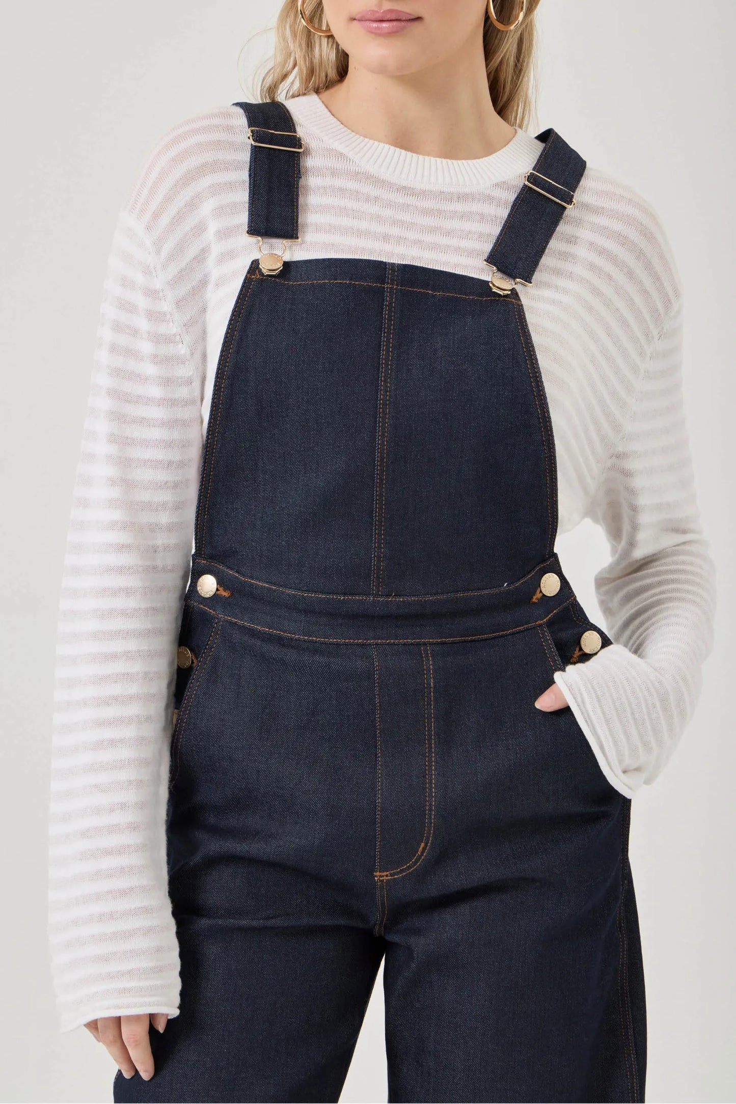 Barrel Overalls - Madame Indigo