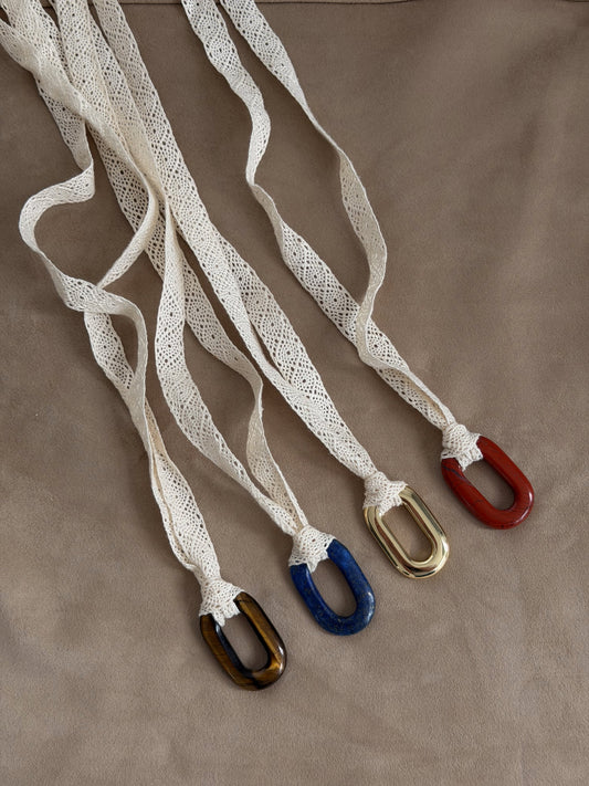 CROCHET WRAP NECKLACE