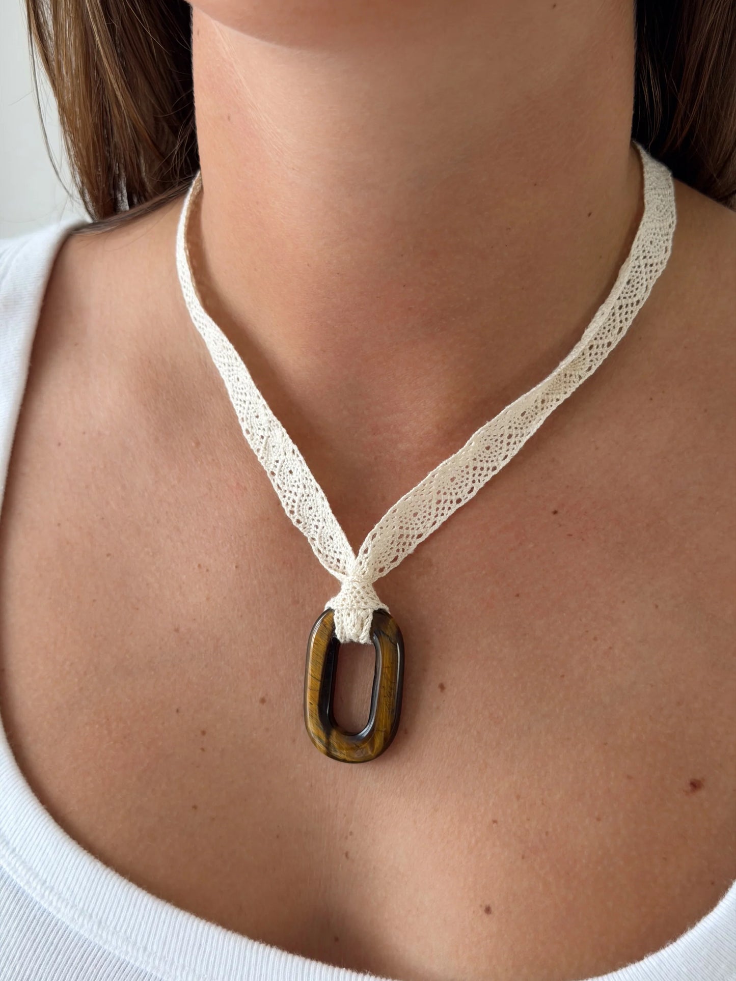 CROCHET WRAP NECKLACE