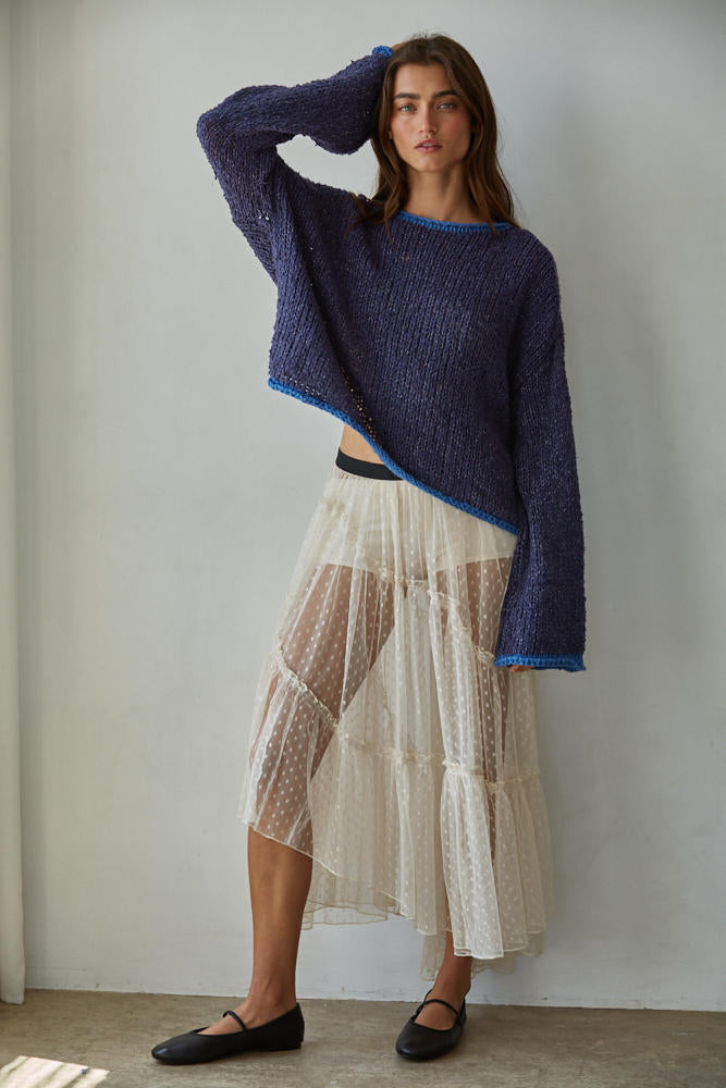 Chase the Night Lace Skirt