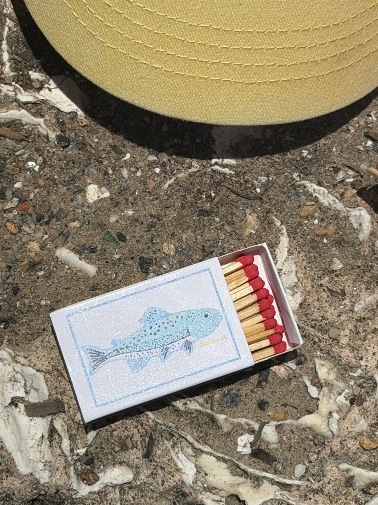 Trout Of Office Charleston Matchbook