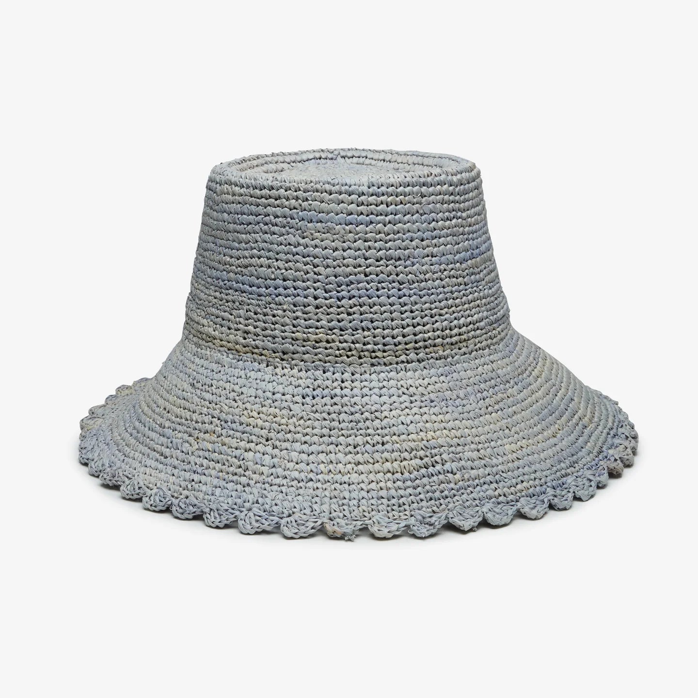 Lacey Raffia Bucket in Natural