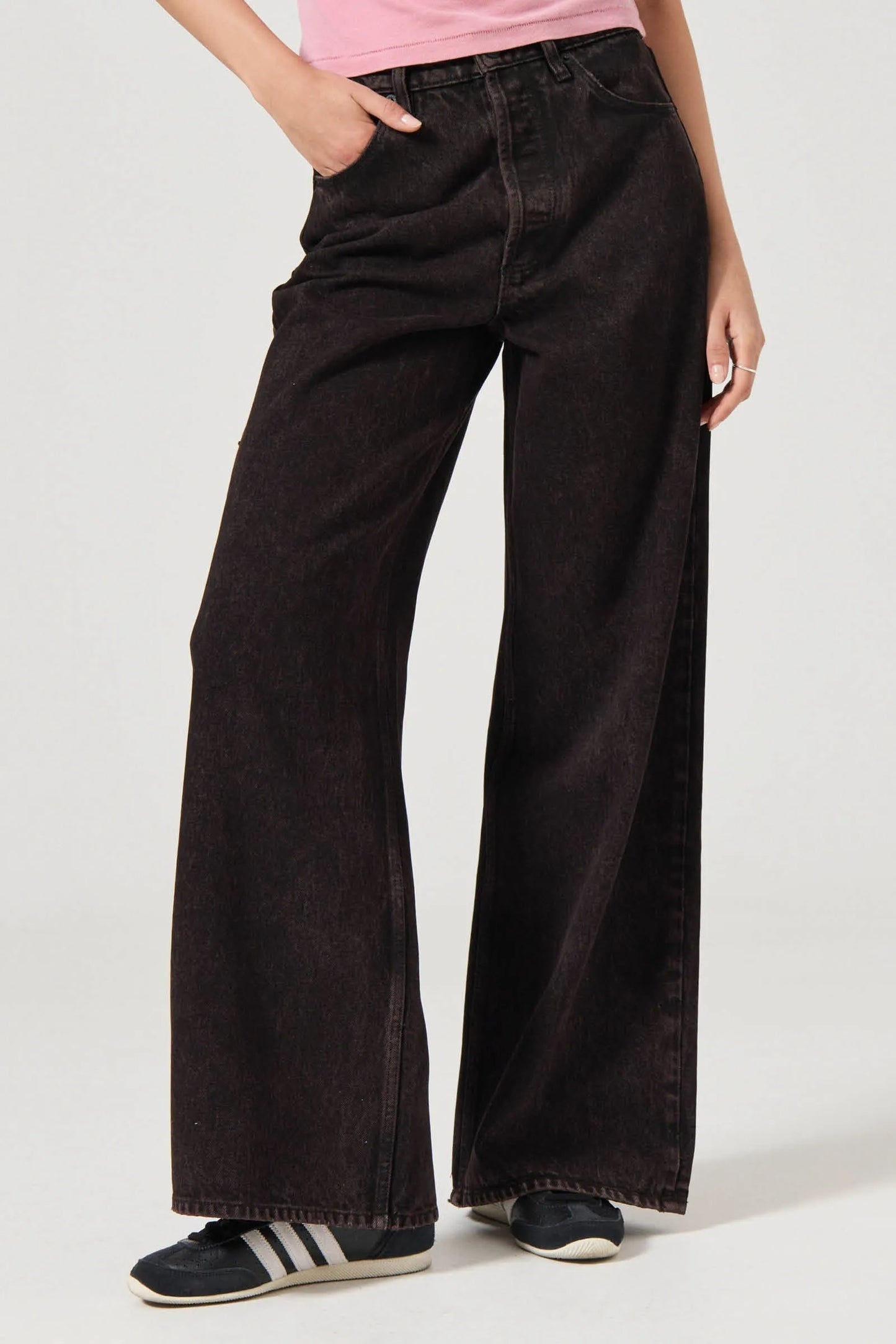 Relaxed Sailor Long - Chocolate Denim
