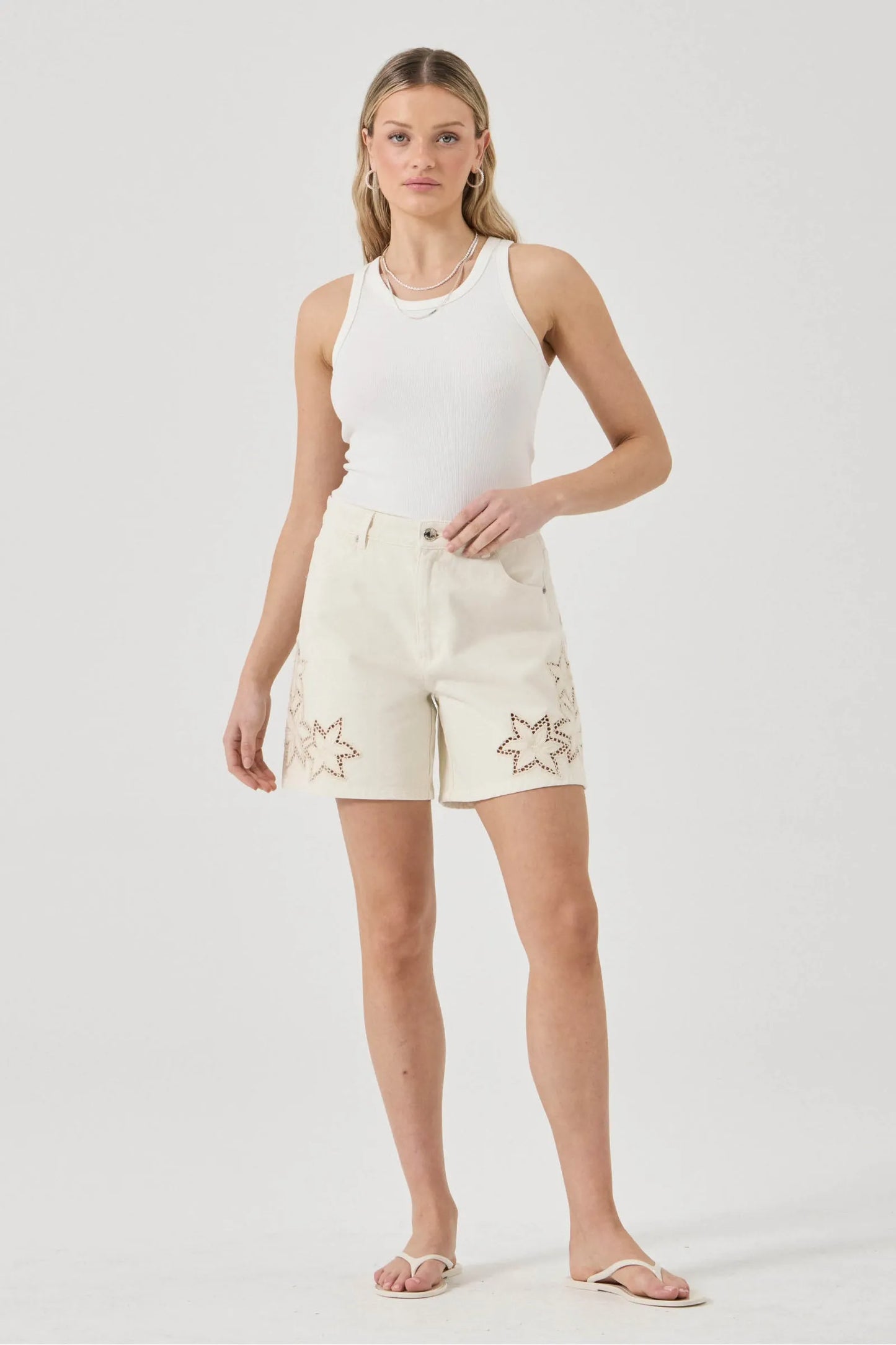 90's Relaxed Short - In Bloom