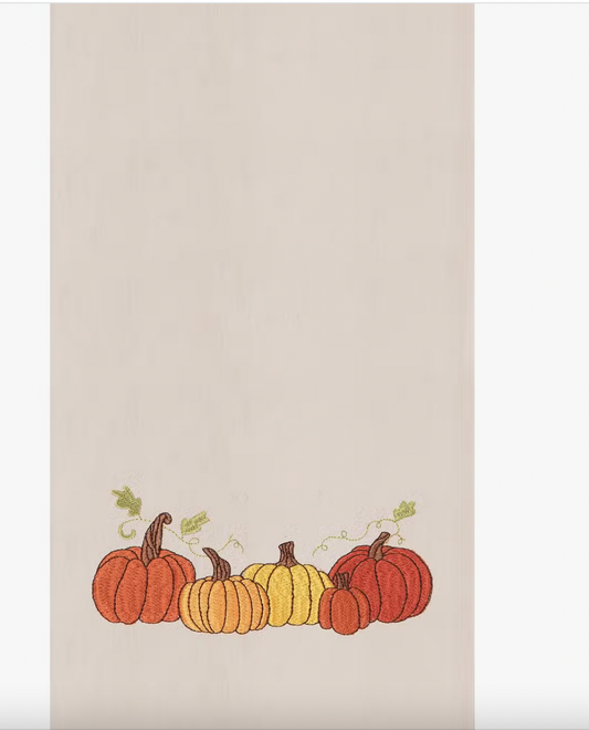 Fall/Harvest Pumpkin Patch Kitchen Towel